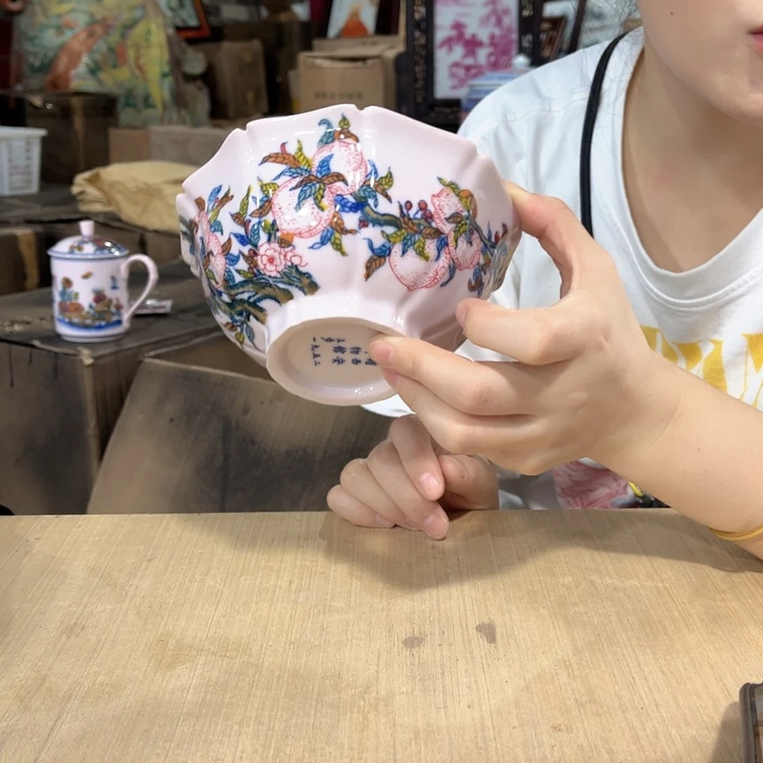 摆件//////景德镇陶瓷瓷器。红。