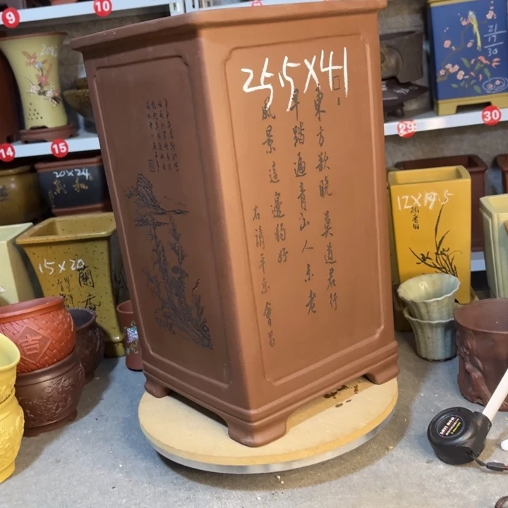 花盆紫砂紫砂花盆