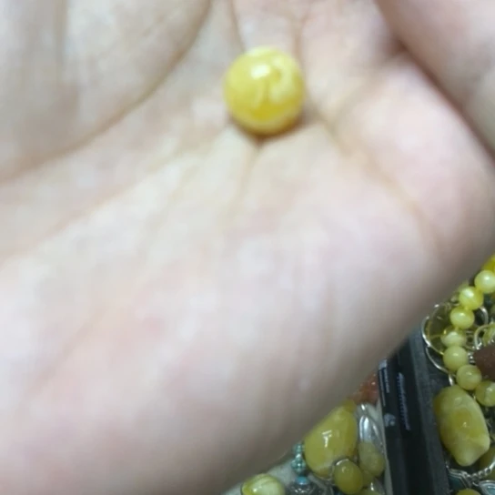 裸石蜜蜡未镶嵌吊坠