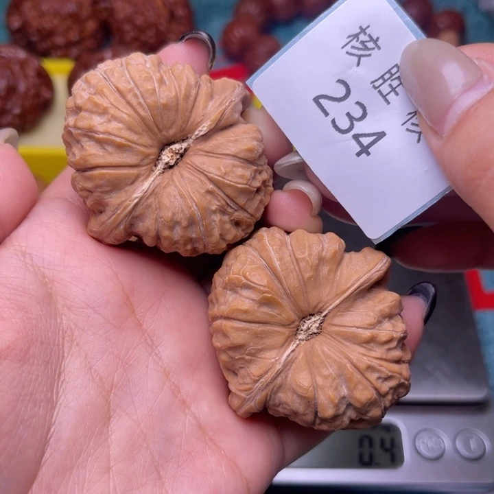 文玩核桃把件南瓜墩44.234