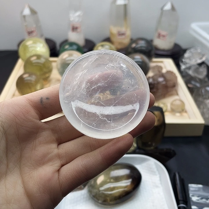 水晶未镶嵌珠宝半成品501水晶