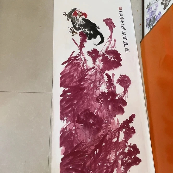 国画张圣敏先生纯手绘作品