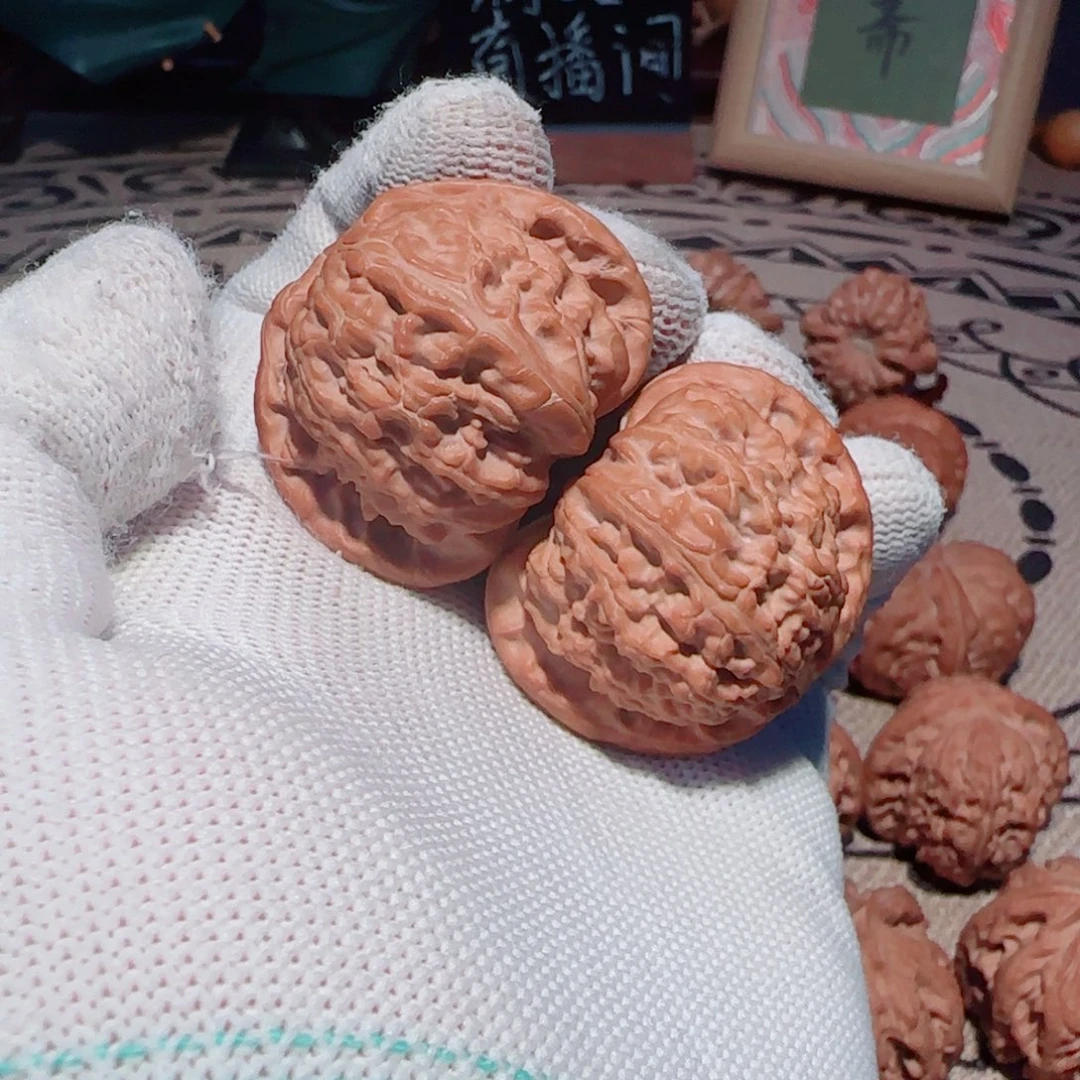 我***面吊坠文玩核桃核桃