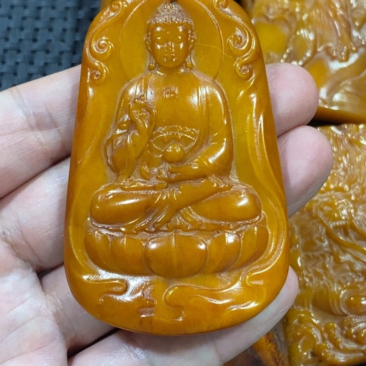 滴血莲花菩提吊坠