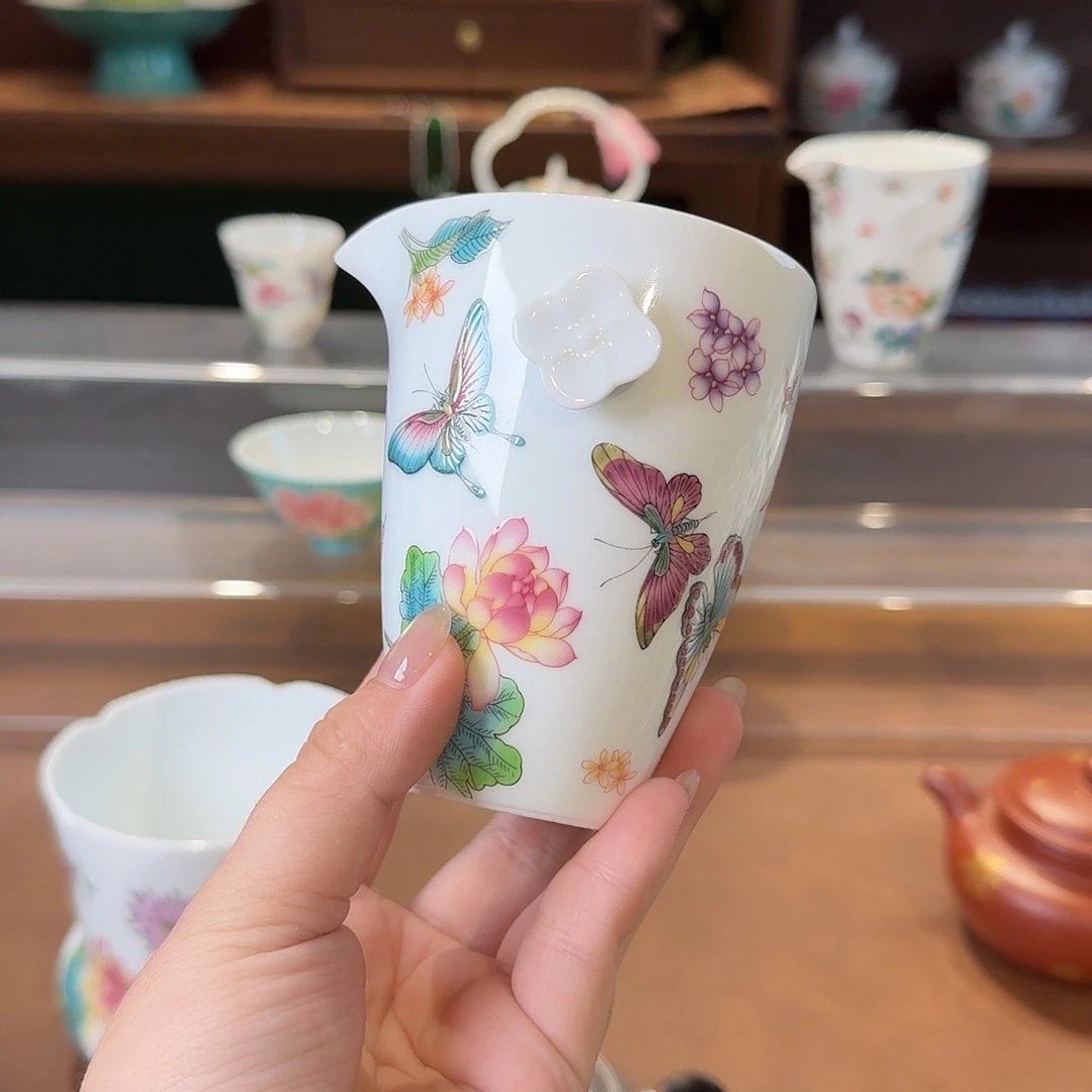 珐琅彩主人杯茶具系列
