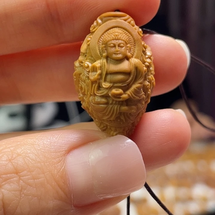 橄榄核吊坠橄榄核