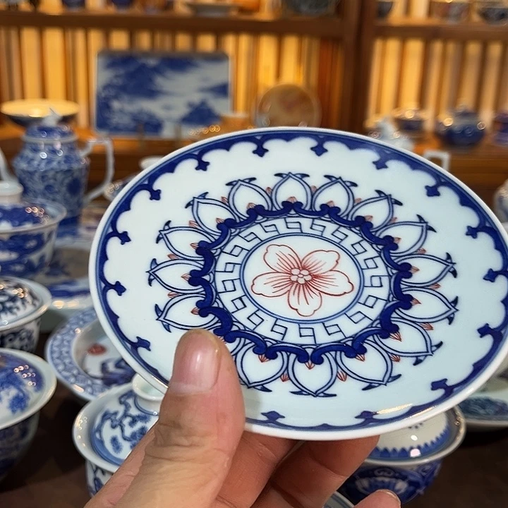 錡镇堂手工手绘壶承