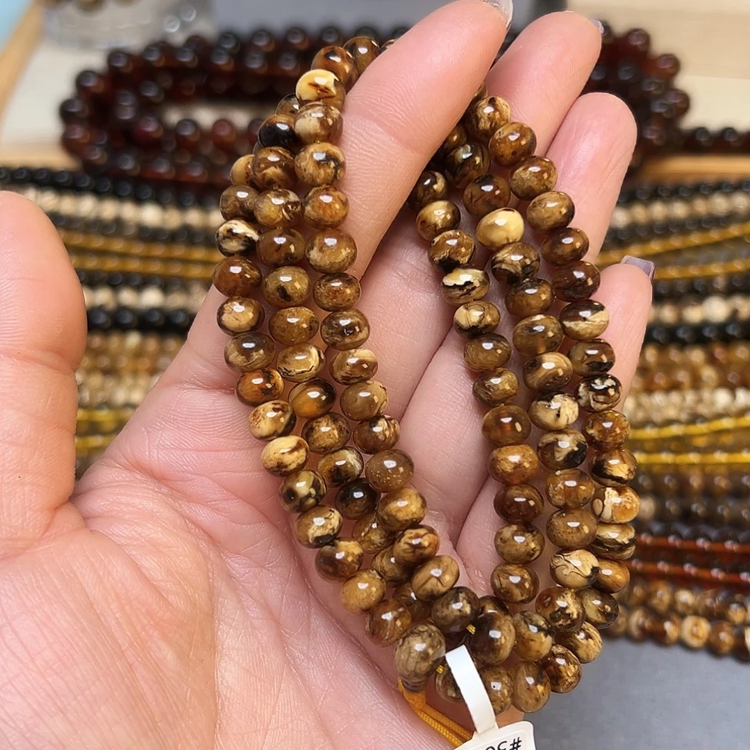 琥珀未镶嵌裸石抚顺琥珀七20035