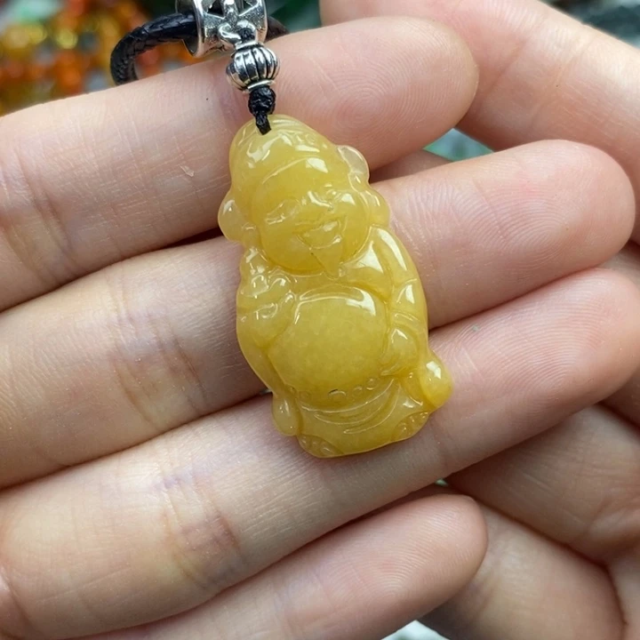 颈饰未镶嵌翡翠吊坠