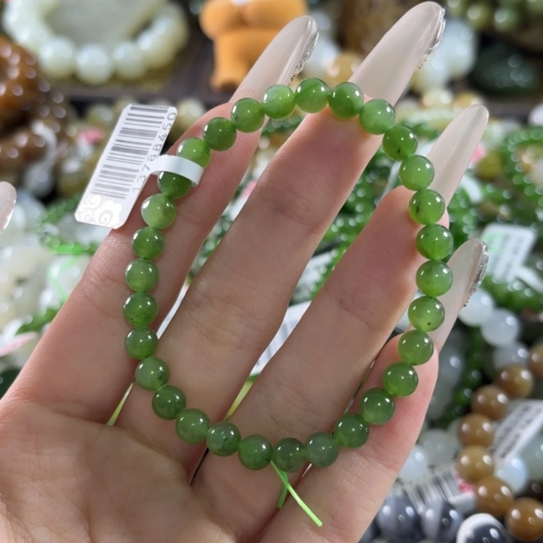 和田玉未镶嵌手链229