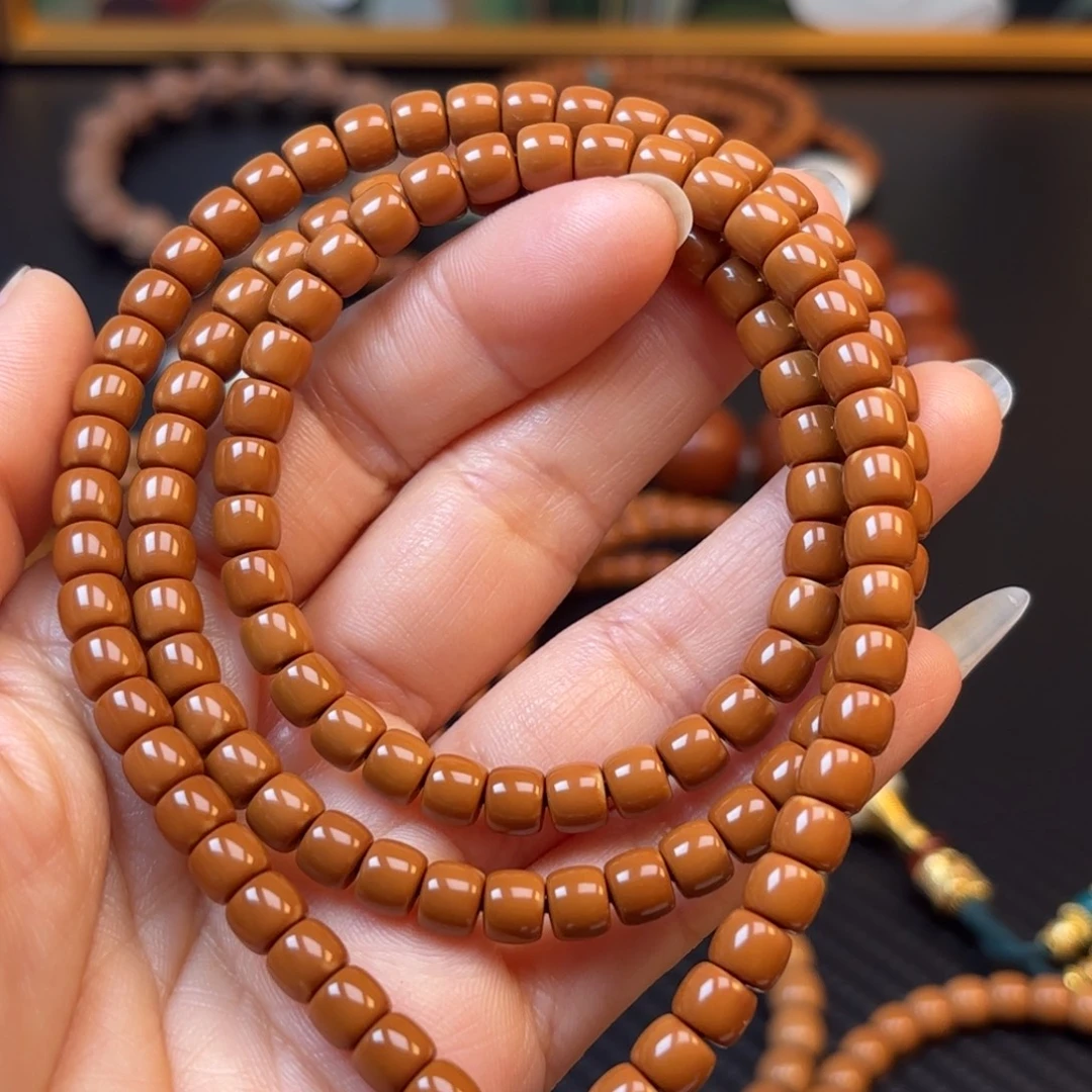 手串/手链橄榄核6.0mm橄榄核尖直切挂脖