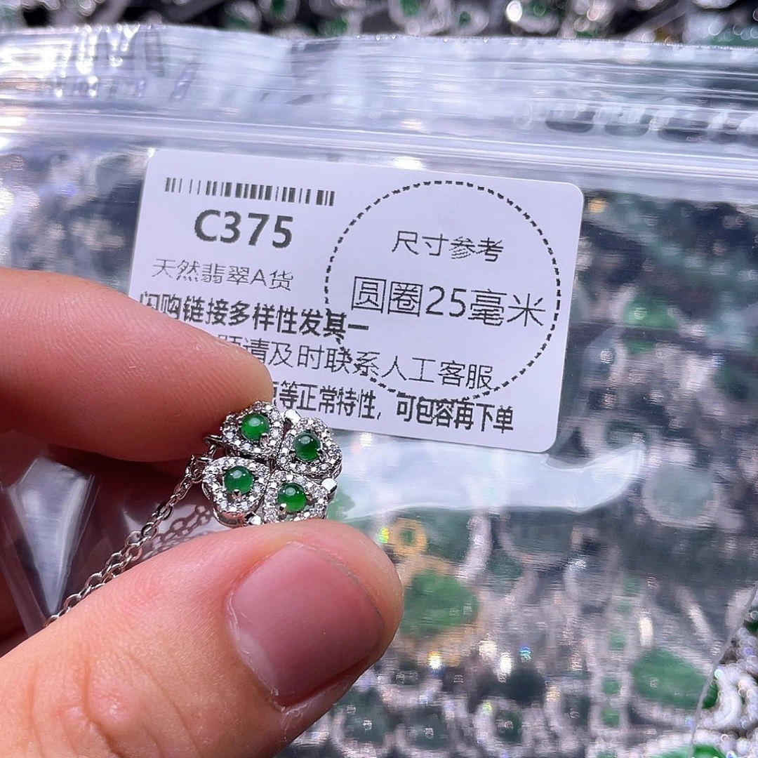 翡翠未镶嵌颈饰C37500000