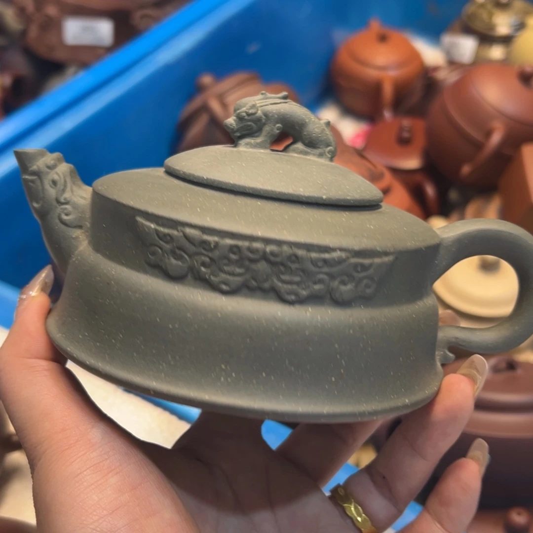 紫砂雕宠小器高品