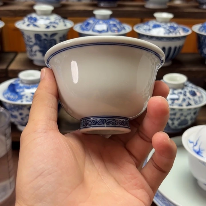 别***゜景德镇纯手工手绘大压手杯