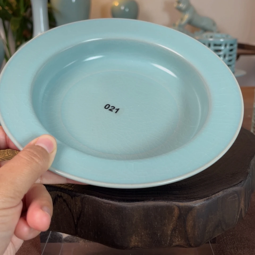 微瑕021原矿汝官窑作品