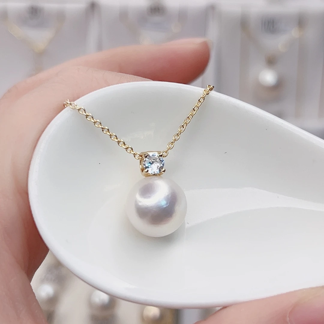 淡水珍珠未镶嵌颈饰