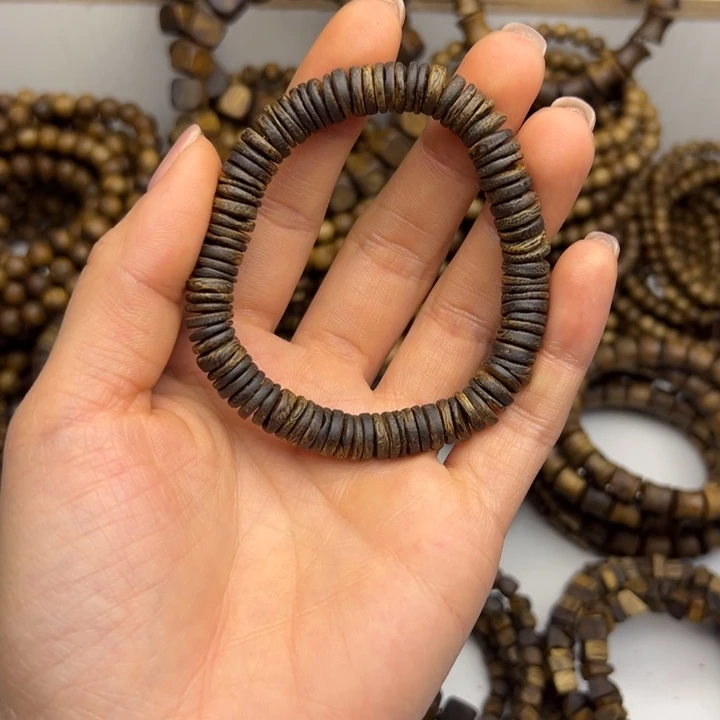 民***天沉香碎屑沉香种植奇楠沉水 卡08，9克