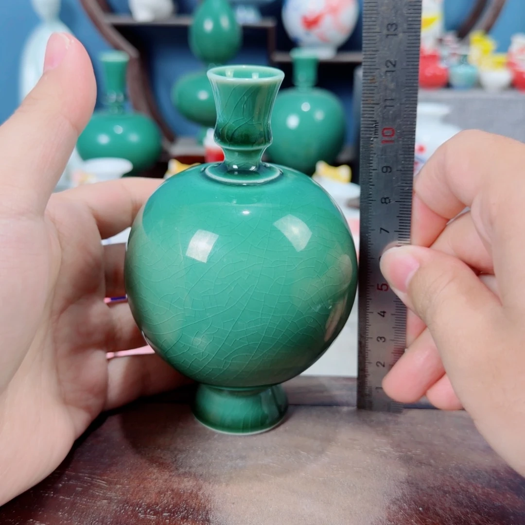 陶瓷手工小花器摆件