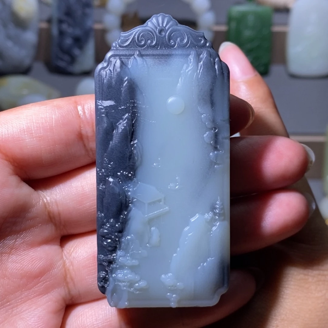 颈饰未镶嵌和田玉