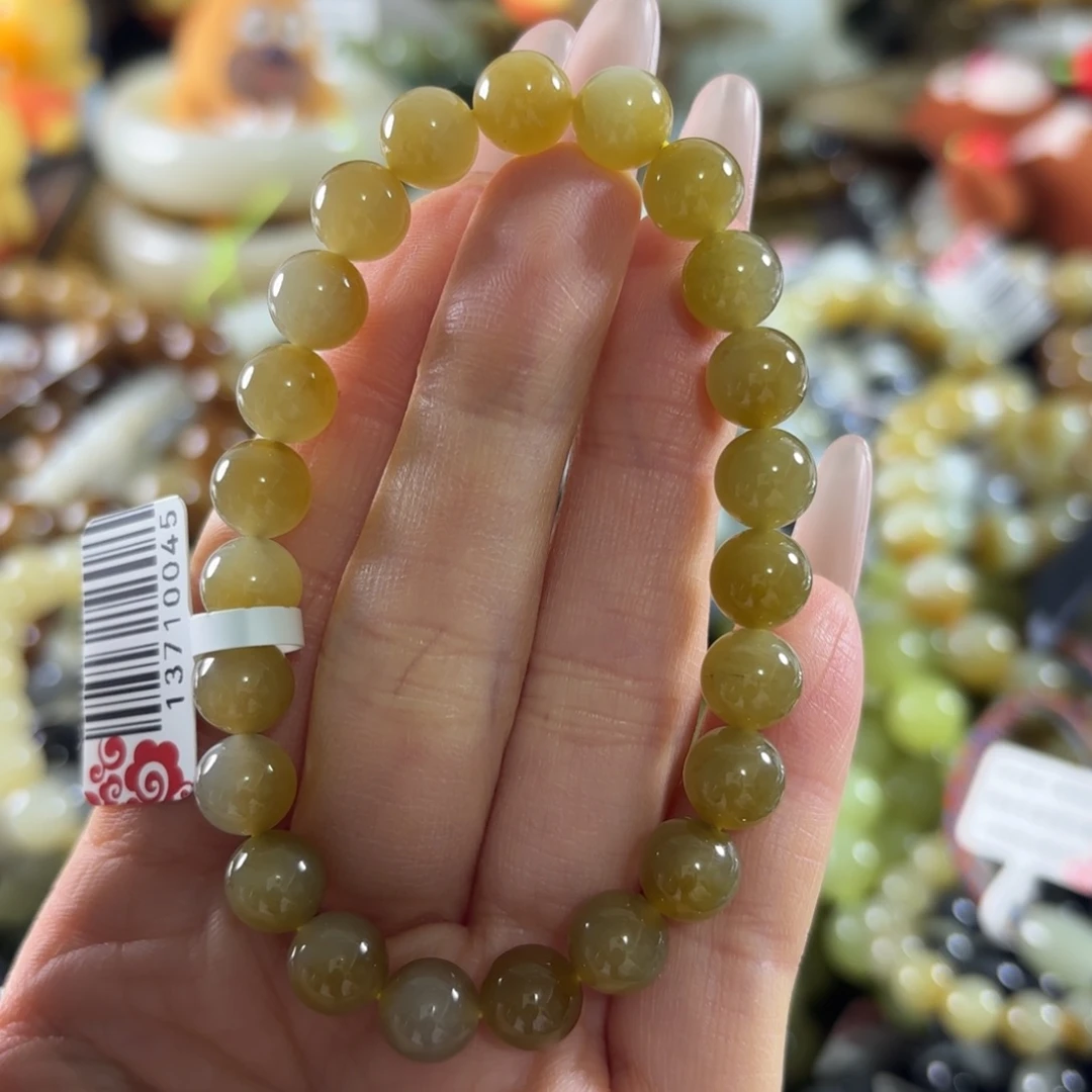 和田玉未镶嵌手串79