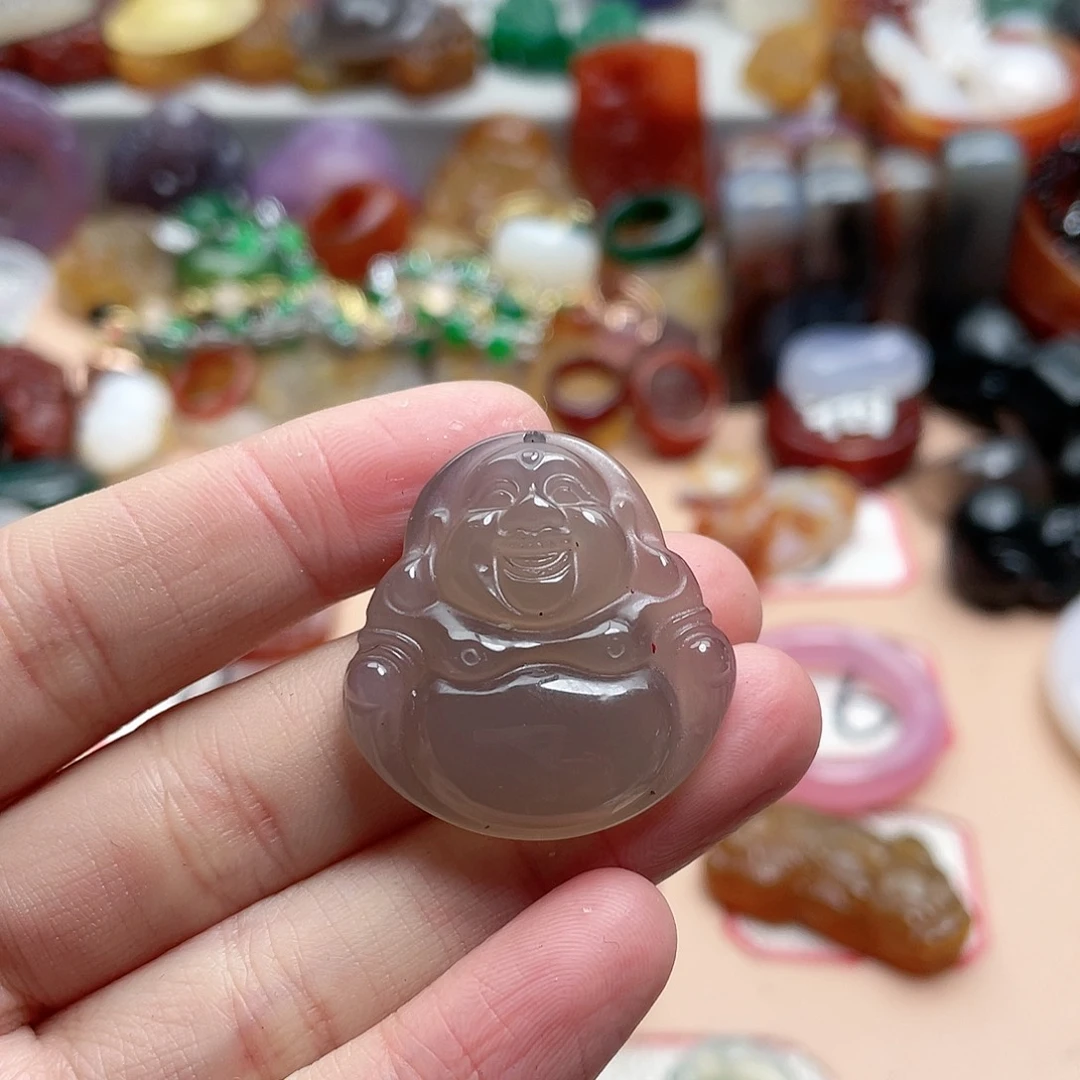 玛瑙/玉髓颈饰合金非****梅