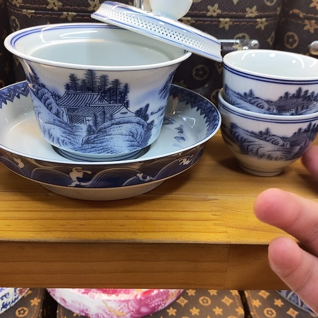 盖碗里的水煮开后放
