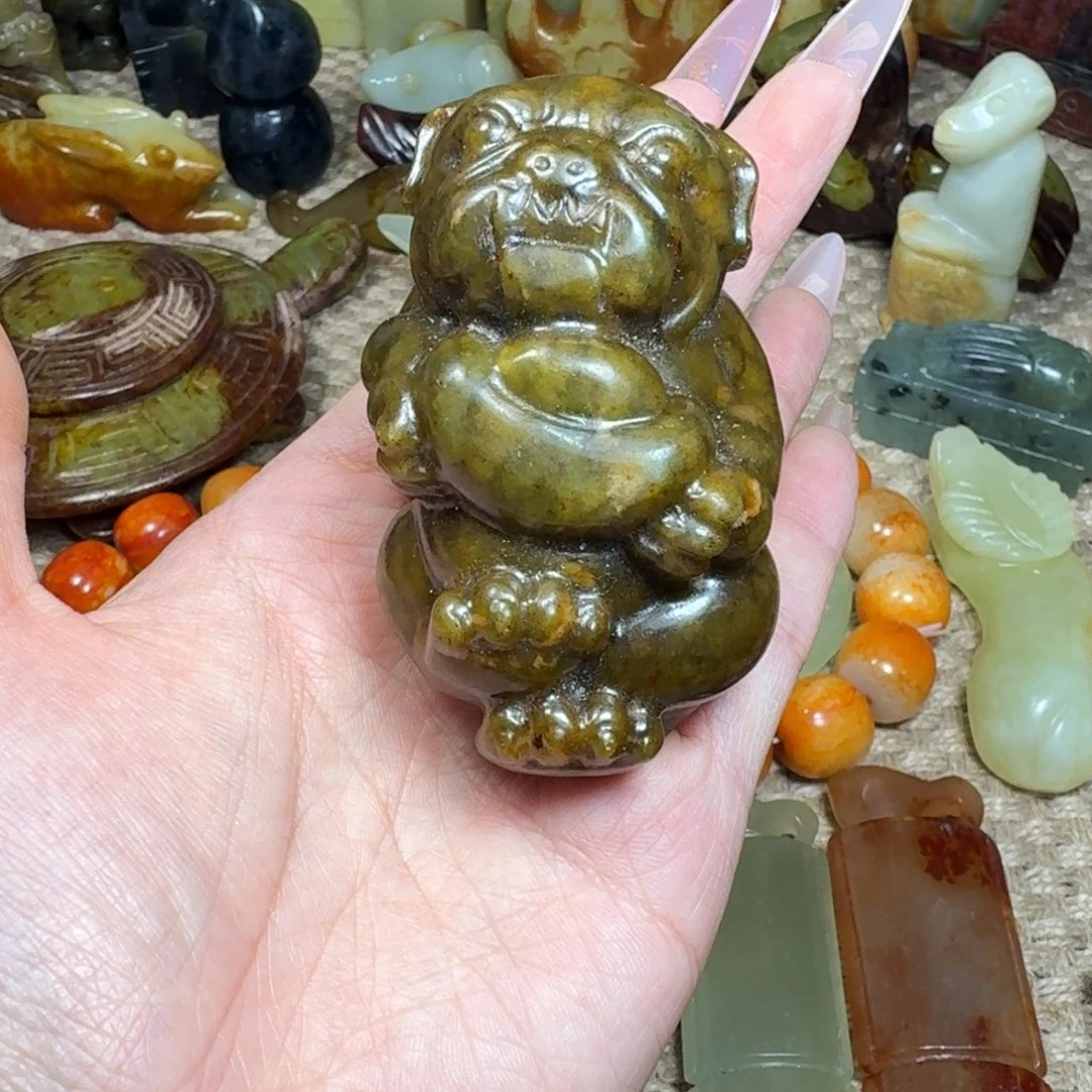 白玉菩提吊坠挂件