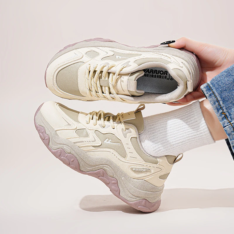 Warrior/回力老爹鞋女鞋2025年秋季新款潮鞋学生百搭休闲运动女鞋