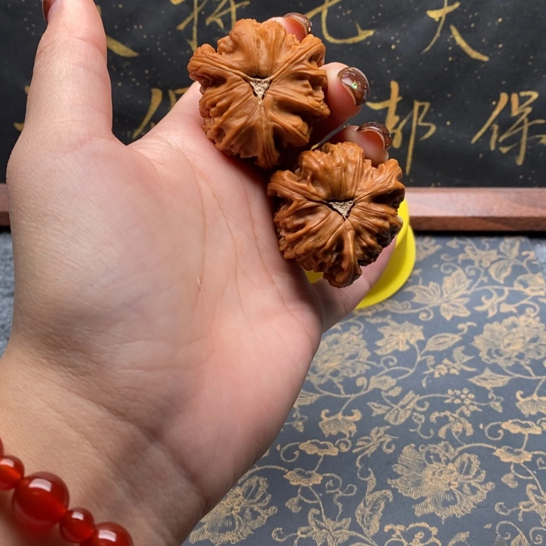 吊坠文玩核桃二*兄