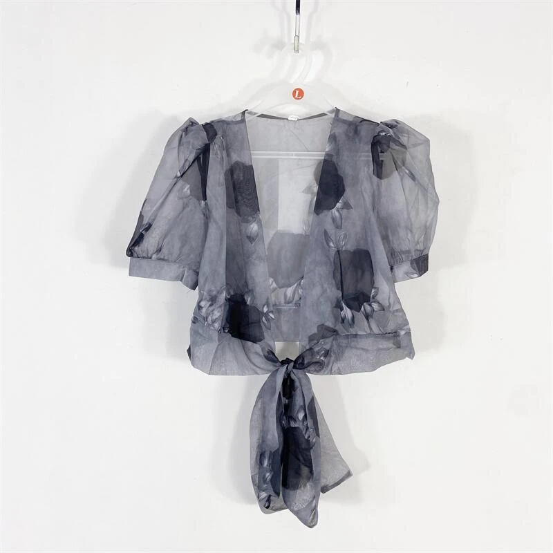 【77衣橱】KD0908精品女装上衣短袖T恤气质轻奢【红人上新】