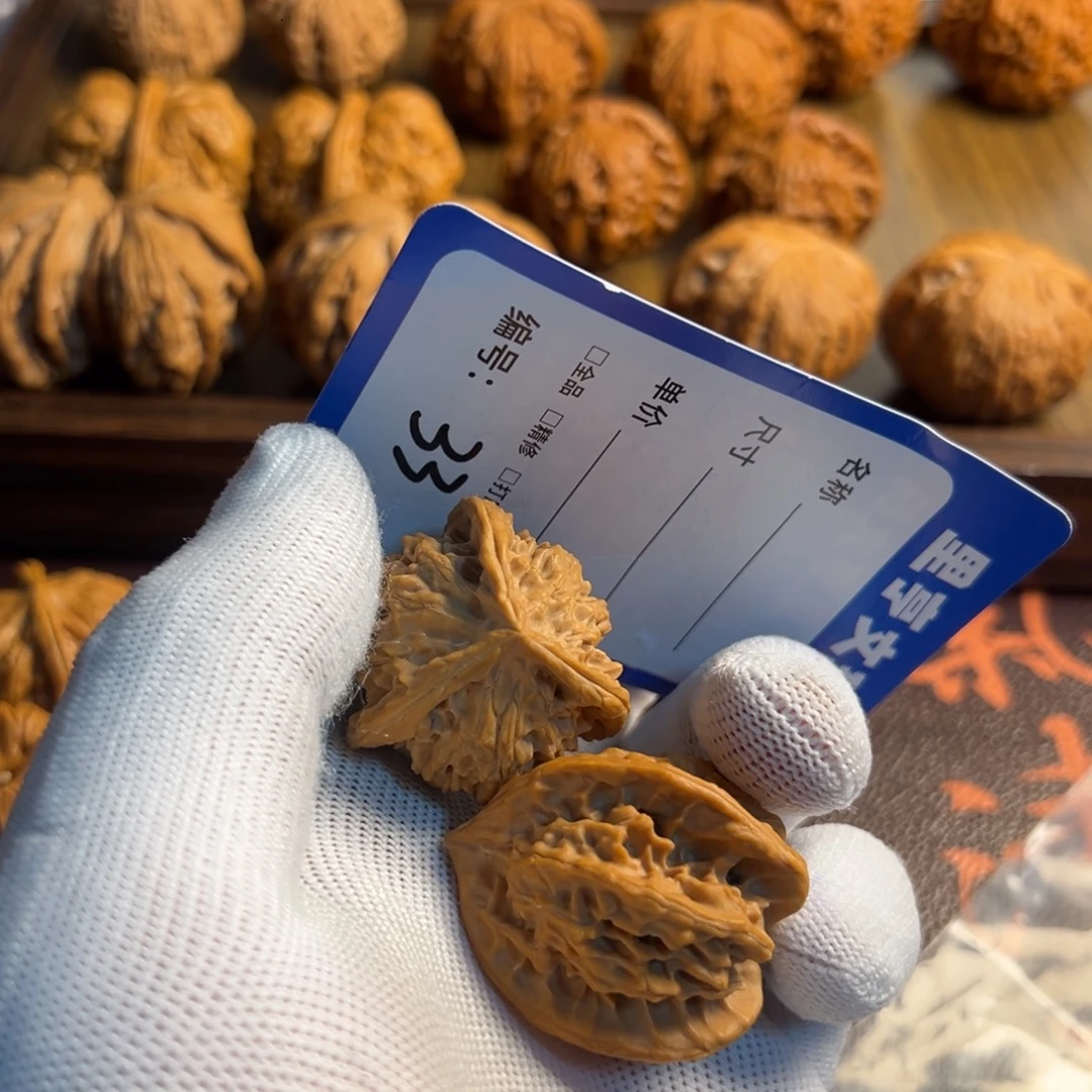 吊坠文玩核桃33三棱