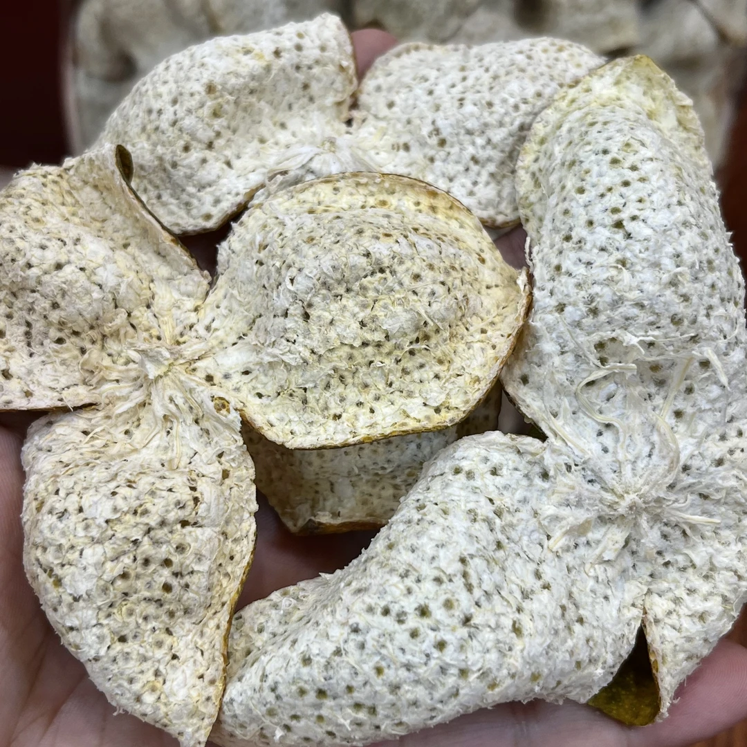 林仔甄选【二红油皮】2025梅江塞口围原枝二红皮16年老树新会陈皮