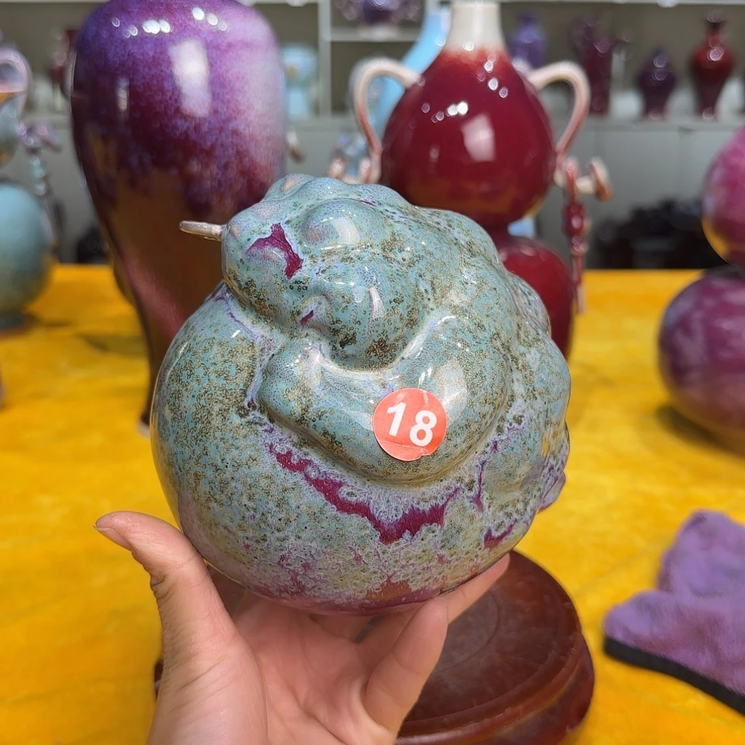 陶摆件郑家钧瓷摆件