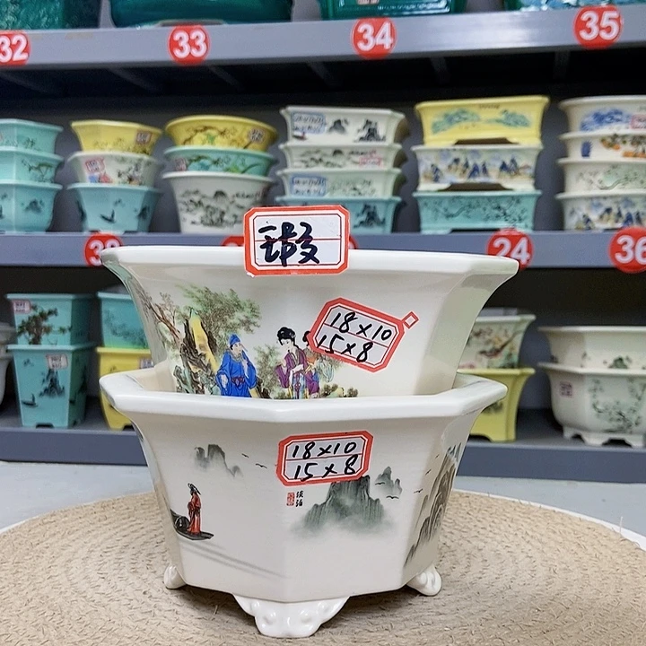 紫砂花瓶紫砂花盆