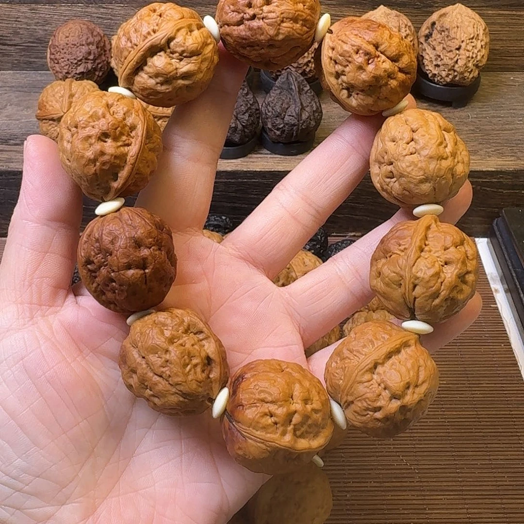 吉***意文玩核桃吊坠5小青蛙手持28尺寸