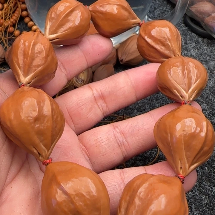 橄榄核手串橄榄核原皮铁盒手串