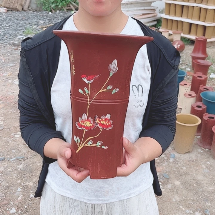 紫砂花盆宜兴紫砂精品花盆