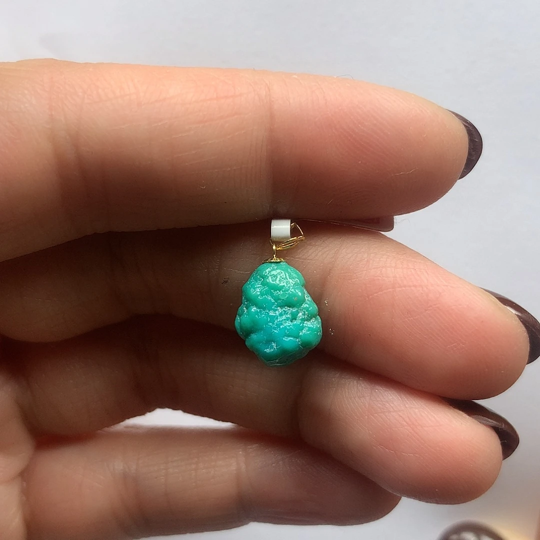 绿松石未镶嵌配饰