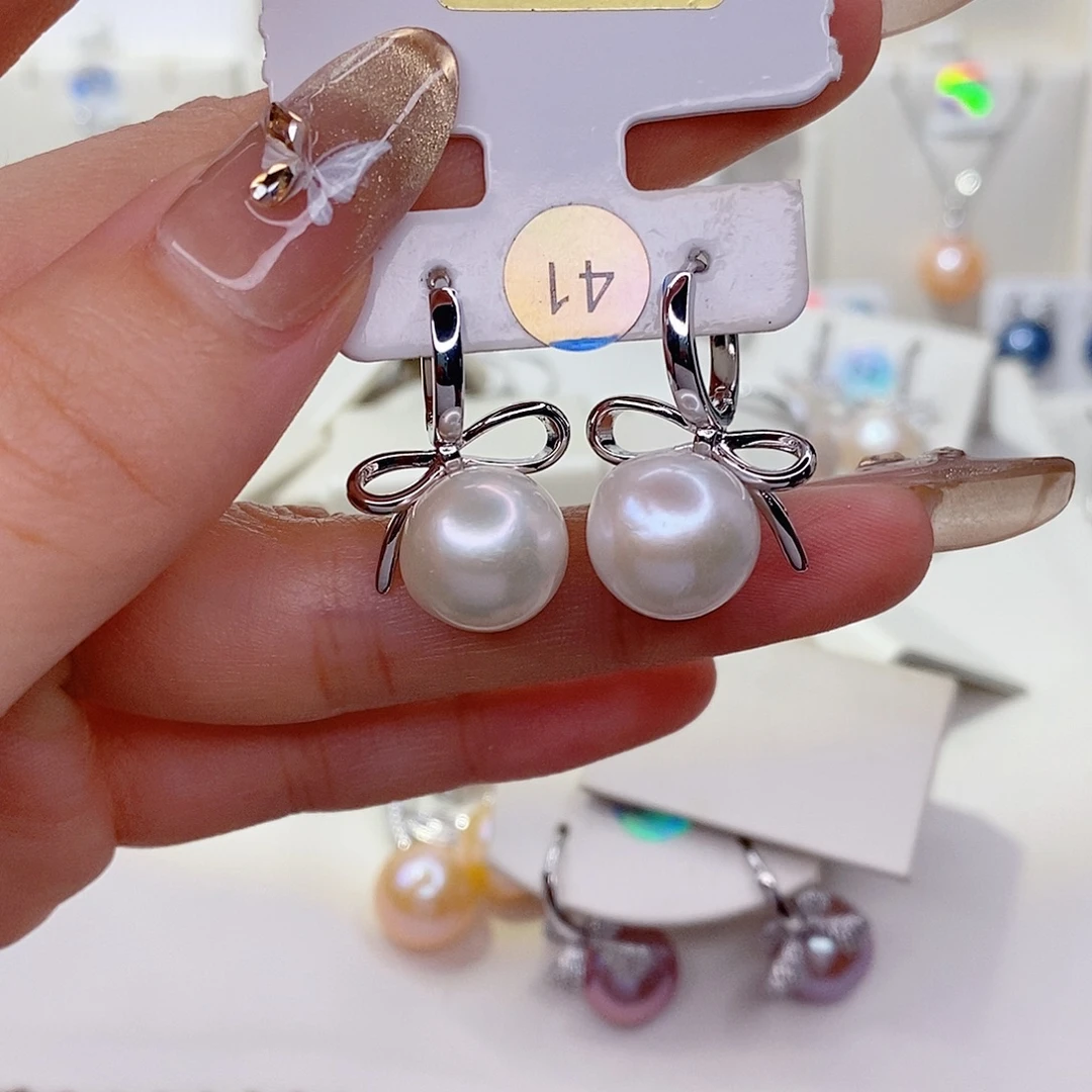 未镶嵌耳饰淡水珍珠