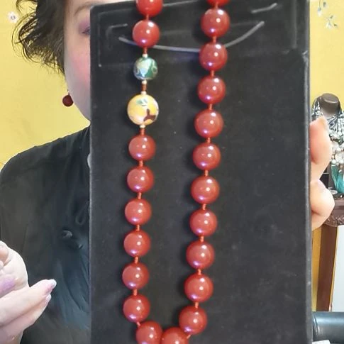 玛瑙/玉髓颈饰未镶嵌