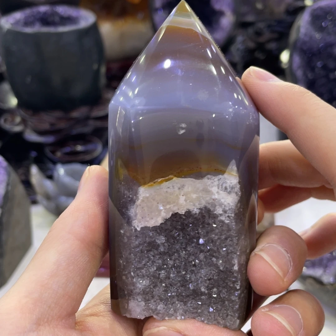 珠宝半成品水晶未镶嵌