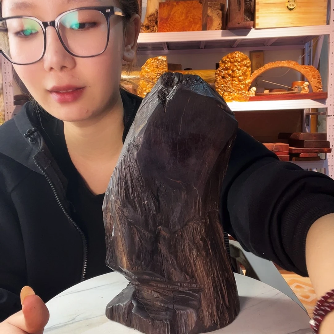 紫檀木类端景台A****杆
