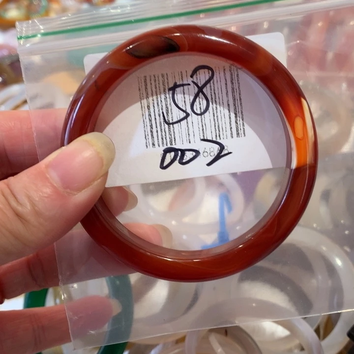 玛瑙/玉髓手镯未镶嵌58