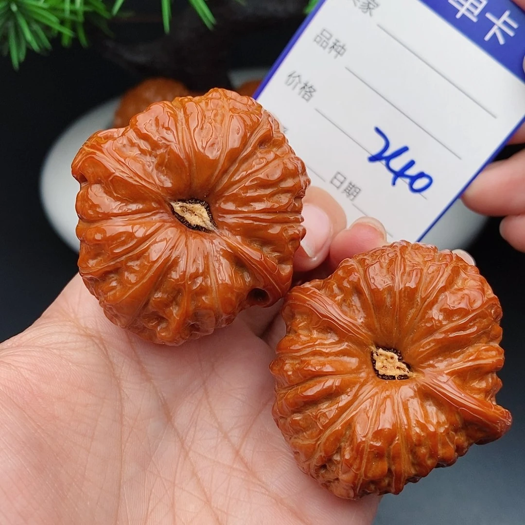 文玩核桃把件46南瓜240