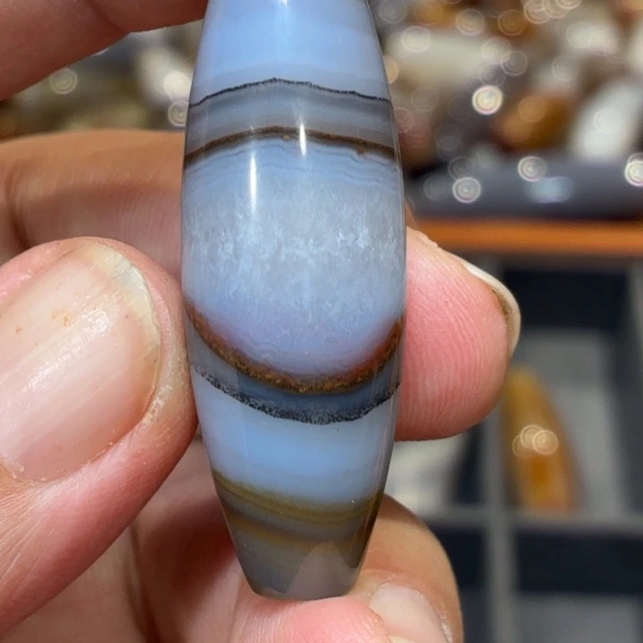 玛瑙/玉髓散珠_HEIMORI 天然天珠