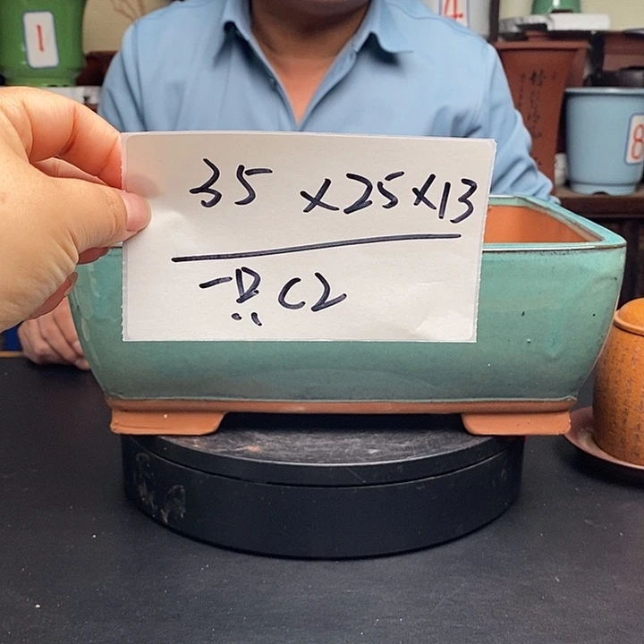 绿***汇花盆紫砂货号一只C2