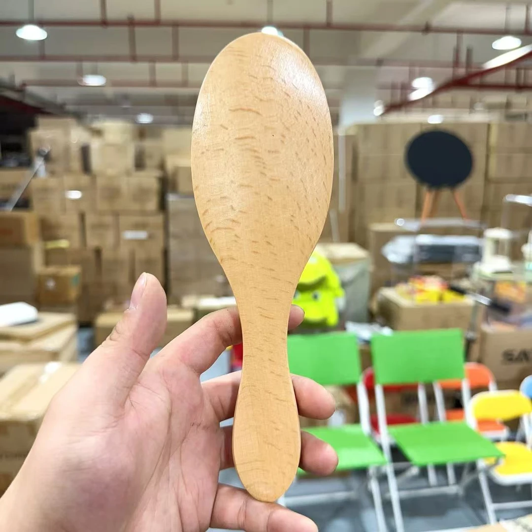 定制款！猪鬃梳子