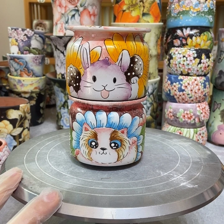 景德镇艺术手绘作品