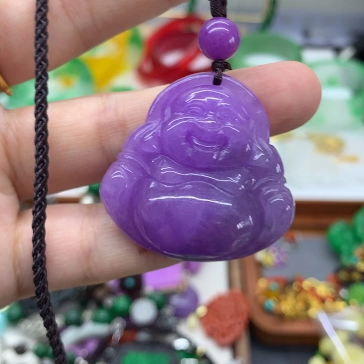 颈饰未镶嵌翡翠吊坠