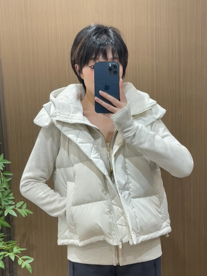 小章鱼四格泡芙马甲休闲百搭 18